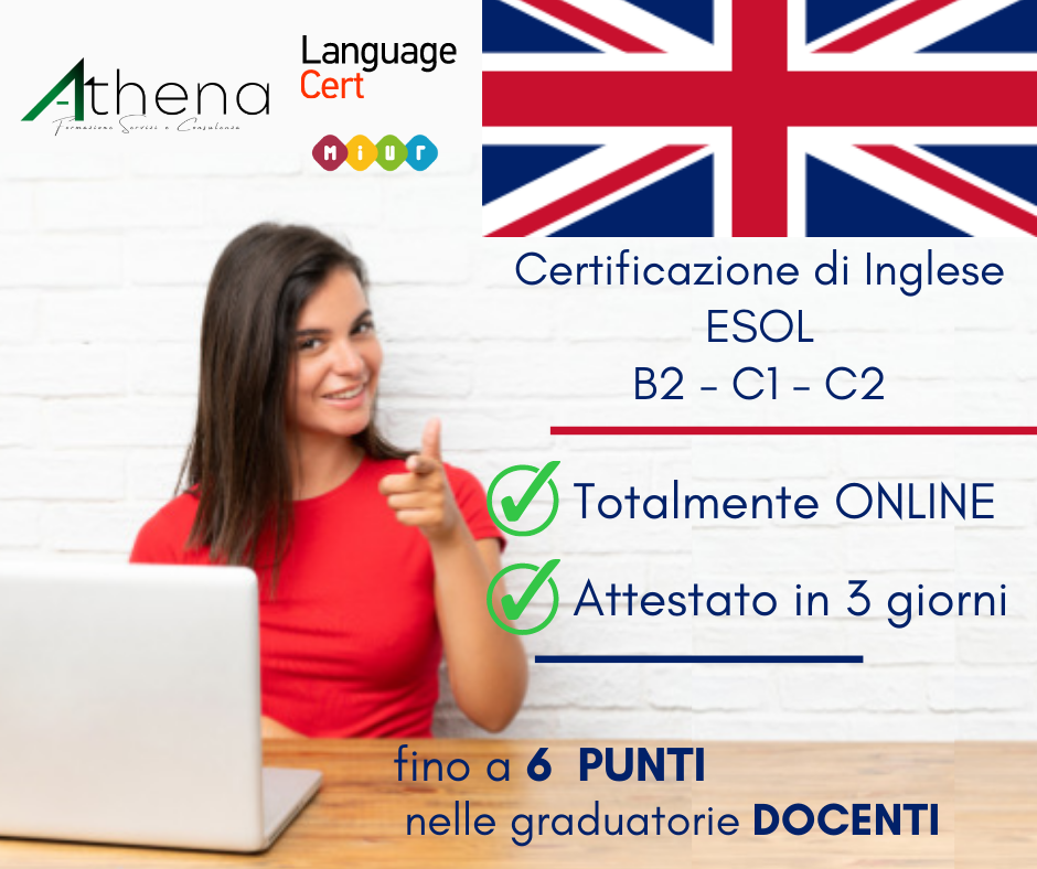 Certificazione di Inglese online